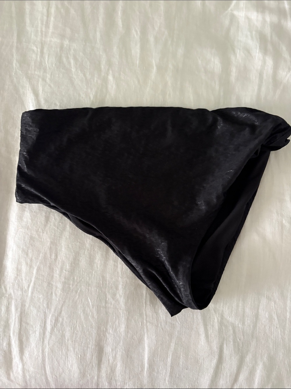 BOAMAR Black High Waist Bikini Bottoms Size M